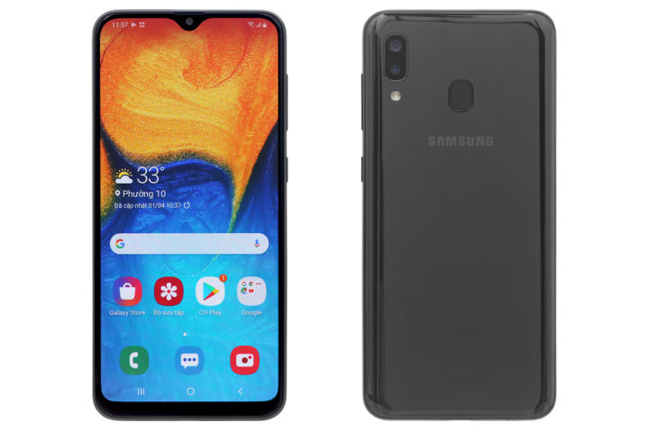 Điện thoại Samsung Galaxy A20 mới 100% bảo hành 12 tháng chính