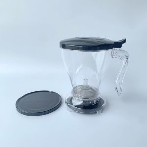 NGGFH โปร่งใส ดริปเปอร์กาแฟแบบเท พร้อมแผ่นรองแก้ว พีซี ถ้วยกรองกาแฟ หม้อเอสเปรสโซ 600มล หม้อชงกาแฟ อเมริกาโน