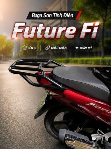 Baga Thay thế cản xe máy zin chắc chắn hơn chịu tải tốt hơn dùng cho tất cả dòng xe Future Fi (sơn tĩnh điện )