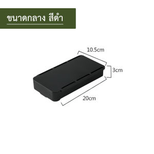เก๊ะ ลิ้นชักติดใต้โต๊ะ กล่องลิ้นชักเก็บของอเนกประสงค์ กล่องเก็บของ พร้อมกาวติดตั้งในตัว แข็งแรงเลื่อนง่าย