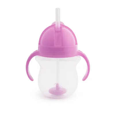 Munchkin 7 Oz Any Angle™ Click Lock® Weighted Straw Trainer Cup