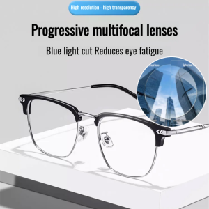 Zoom Multifunctional Glasses Automatic Adjustment UV Protection Anti Radiation Blue Light Blocking Near And Far Reading Glasses