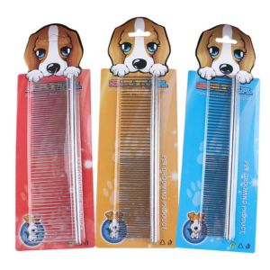 Lược chải lông cho Chó Mèo bằng inox chắc chắn nhiều size (mẫu mới) - Hara Pet Store