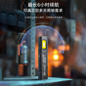 AE Công việc quy mô lớn lại có quy mô nhỏ. COB Đèn pin khẩn cấp ô tô đa chức năng siêu sáng có thể sạc lại tích hợp nam châm hút.