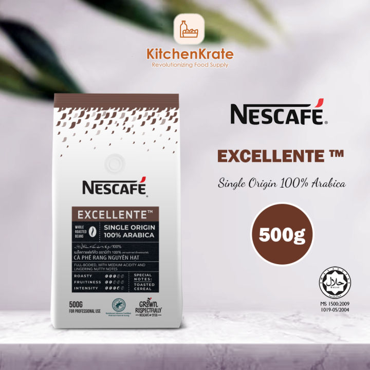 NESCAFE 100% Arabica Excellente Whole Roasted Beans 500g | Lazada