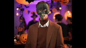 Masquerades Mask Owl Mask Bird Mask Beak Feather Half Face Mask Halloween Cosplay Costume Costume Mask for Mardi Gras