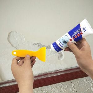[SG SELLER]Magic White Latex Paint Wall Repair Cream Household Hole Disappear Waterproof