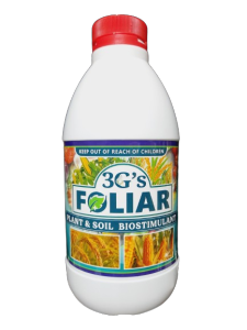 3gs foliar organic liquid all in one fertilizer- 500ml / 1 liter