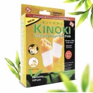 50 PCS Kinoki Gold Koyo Kaki Jahe Detox Foot Pads Penyerap Toxin Racun Kaki Dalam Tubuh Secara Alami