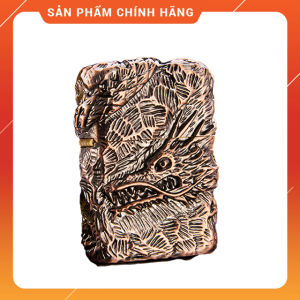 Hộp Quẹt Bật Lửa xăng đá Zorro Z9815 thiết kế đẹp độc lạ - dùng xăng bấc đá cao cấp ( giao màu ngẫu nhiên )