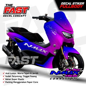 BISA COD Decal Sticker Yamaha Nmax 155 New Fullbody  Bunglon Decal stiker nmax new / stiker nmax full body design Bunglon Decal Nmax 155 New Connected Full Body Stiker Sticker Motor Yamaha Modif Variasi Aksesoris Dekal Nmax Bunglon