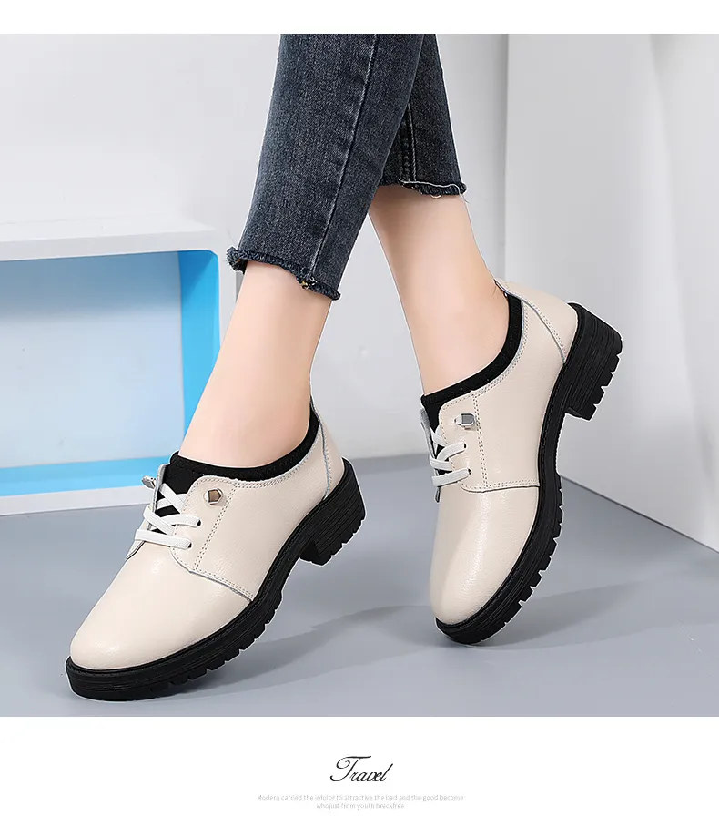 Casual Shoes Dress Shoes In Korean DOSREAL Black Shoes Women