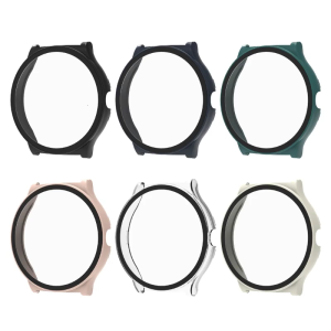 Protector Shell Screen Protector with Tempered Glass for Solar Lite Wristwatch Cover Smartwatch Housing Hard PC Case