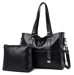 Tas Tote Bag Wanita + Dompet Mini Tas Tangan Wanita Mewah Tas Jinjing Wanita Kasual Tas Selempang Wanita Tas bahu Wanita Mode Korea Tas Perjalanan Wanita Backpack Terbaru