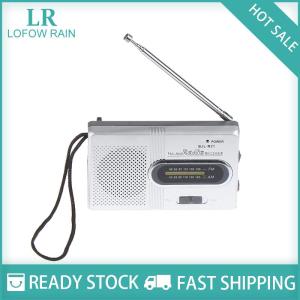 LF Wholesale✨Flash Sale ✨ Portable Mini Radio Handheld AM FM Music Player Speaker Outdoor Stereo Radio with Telescopic Antenna