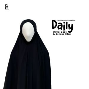 khimar Dagu Jersey Daily By Benang Hitam