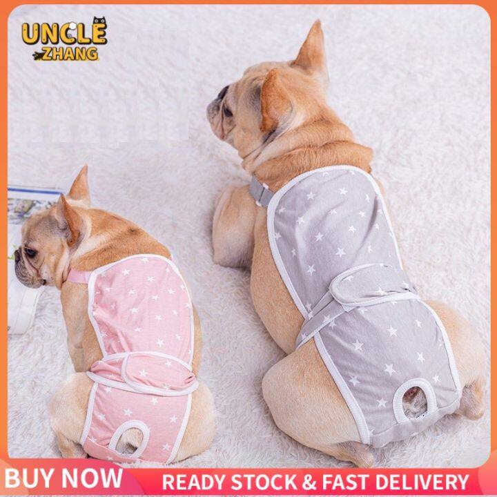 Unisex Female Dog Physiological Pants Diaper Cotton Dog Shorts For