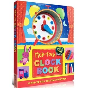 [HOPEBOOK] Clock Book Buku Jam Tell The Time Montessori Preschool Early Learning