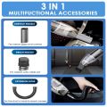 12000pa Portable Vacuum Cleaner 3 In 1 Wireless Mini vacuum cleaner For Home Wet And Dry Car Vacum,Powerful motor with long battery life For home/car/office use. 