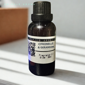 EMIRALD AROMA DPT Citronelle and Geranium Fragrance Oil : Perfume 3ml 5ml 10ml 30ml