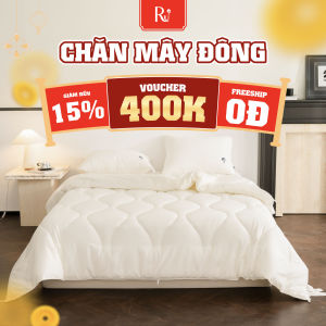 Chăn Mây Đông Ru9 | Vỏ Chăn 100% Cotton Thiên Nhiên | Mịn Màng và Thoáng Mát | Phù Hợp Cho Mùa Đông | 1m6 2m 2m2