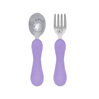 Infantino | Marcus & Marcus Easy Grip Spoon & Fork Set