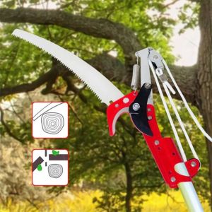 High Branch Scissors Gunting Dahan Tarik Pisau Tali Multifungsi Gergaji Kayu.
