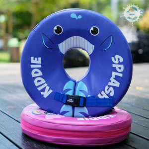 Pelampung leher bayi Neck Ring KIDDIE SPLASH Original Anti Bocor isi Busa Renang Tidak Perlu Tiup