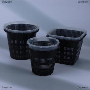 [COD] Cozyroom กระถางดอกไม้กล้วยไม้พิเศษลายผีเสื้อขนาด11ซม. 14ซม. พร้อมรูตาข่ายด้านข้างกระถางใส่ถ้วยตะกร้าใส่ดอกไม้พลาสติกระบายอากาศได้ดี