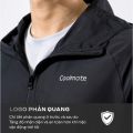 ATR Áo khoác gió nam thể thao trượt nước phối màu trượt nước, chống tia UV - Thương hiệu Coolmate ET34. 