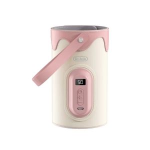 DRISLA08 DR. ISLA BABY BOTTLE WARMER SLEEVE PORTABLE WM12 / MILK WARMER PENGHANGAT ASI PORTABLE 20-65° DENGAN TAMPILAN LED DAN BAHAN SPANDEKS PU