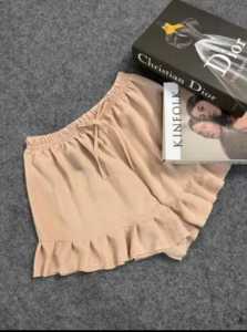 NEW!! Hotpants Ruffle Crinkle Wanita Jumbo Terlaris Celana Pendek Wanita Hotpants Bahan Crinkle Airflow Kekinian Celana Pendek Crinkle Terbaru