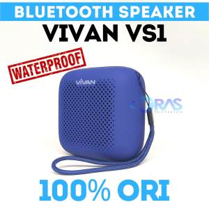 Speaker Bluetooth Vivan VS1 Waterproof Speaker Portable Spiker Bluetooth Speker Bluetooth Sepeker Bluetooth Sepiker Bluetooth Wireless