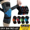 (01 ĐÔI) Bó Gối Bảo Vệ Đầu Gối Chính Hãng Băng Gối Thể Thao Nam Nữ Chơi Đá Bóng Bóng Rổ Bóng Chuyền Tập Gym Chạy Bộ Tennis Cầu Lông Pickleball. 