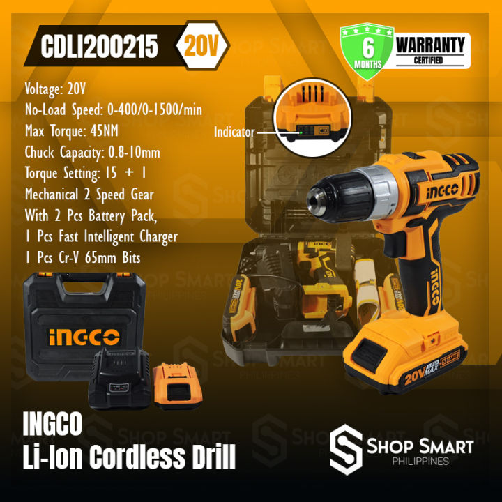 Cordless drill online lazada