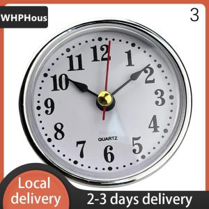 [COD] WHPHous Ship within 24 hours Classic Clock Craft Quartz Movement Dia.65mm Round Clocks Insert Roman Number Little Clock Arabic Numbers Wall Decor