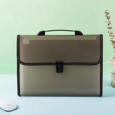 Long Bond Paper File Organizer Document Organizer Folder Long Size With Handle Large Capacity