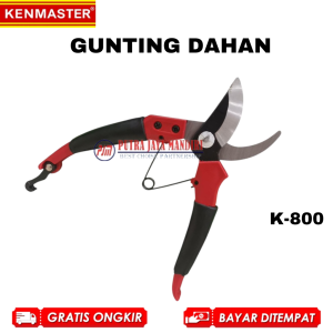 Kenmaster Gunting Dahan Tajam Ringan Cocok untuk ranting kecil bonsai dan perawatan taman K-800