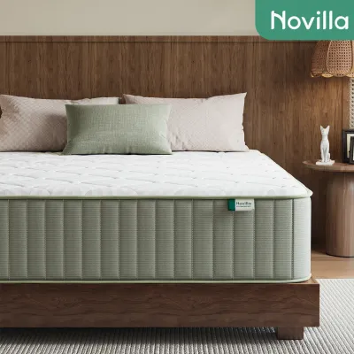 Novilla kasur full busa FREE Bantal ukuran kasur 90x200 120x200 160x200 180x200 in the box