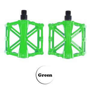 2PCS Bike Pedal MTB Bicycle Pedals Sealed Bearing Flat Pedal Aluminium Alloy Pedals Cycling Parts