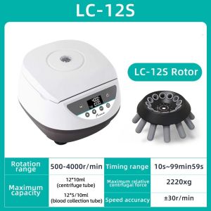 JOANLAB Blood Centrifuge Prp Plasma Centrifuge Machine Digital Display Centrifuge Lab 4000rpm 5000rpm 5ml 10ml 15ml Centrifuge Tube