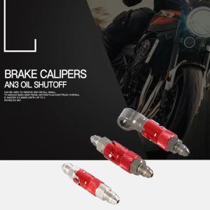AN3 3AN Brake Fluid Quick Removal Cover Disassembly Replace Brake Line Connector Quick Disconnect Fitting for Motorcycle