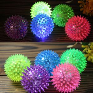 ER52858 Chewing 1pcs Cat Puppy Rubber Dog LED Light Ball Pet Toys