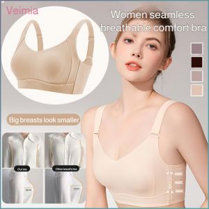 【Veimia Genuine】Side Support Adjustable Full Cup Wireless Bra 防下垂收副乳文胸 Large Breast Support Bralette Bra Kawalan Lemak Ketiak Payudara Besar Boleh Laras Bra Tanpa Wayar