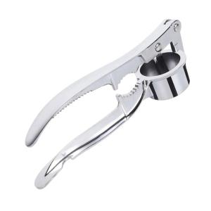 Professional Manual Garlic Crusher With Oversized Chamber Rusts Proof Zinc Alloy Construction Easy Cleaning Kitchen Tool