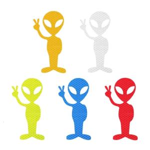 5 cái phản chiếu cao dán phổ xe máy xe hơi người nước ngoài phản xạ dán decal phụ kiện trang trí xe tay ga