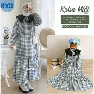 MIDI DRESS KOISA LD 110 BY MOELA BERLABEL
