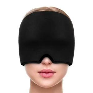 1pcs Migraine Relief Cap Head Massager Antistress Head Massager Relax Massage Machine Eye Mask Ice Hat Massage Tool