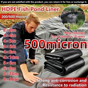 【 300/500 microns】Fish Pond Liner HDPE Geomembrane impermeable membrane Gardens Pools