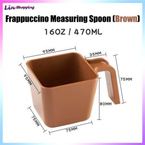 Xingbingle Measuring Spoon Set -1 pc Square Plastic Shovel with U-Shaped Handle for Multifunctional Hassle-Free Scooping